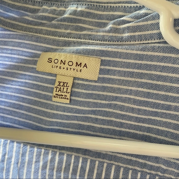 Sonoma Other - XXL Tall Sonoma Striped Button Down